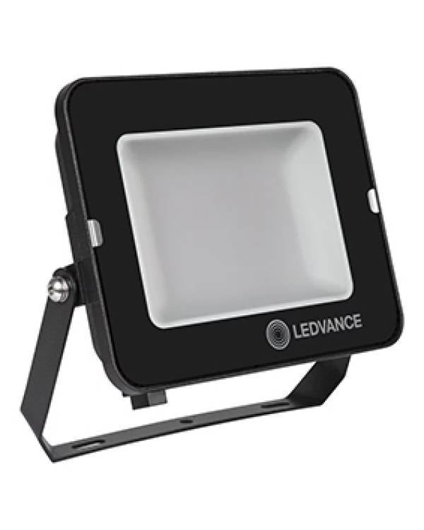 LED FLOOD 240V 3000K 4500lm IP65 BLK 50W COMP V