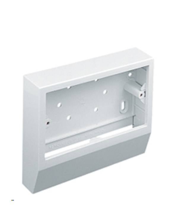 2GANG ENTRY BOX f/ 25x16 & 35x16mm  (Bx10)