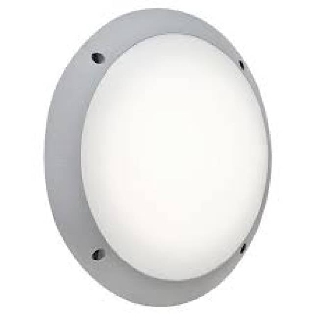 BERTA RND B/HEAD E27  GRY  (Bx16)