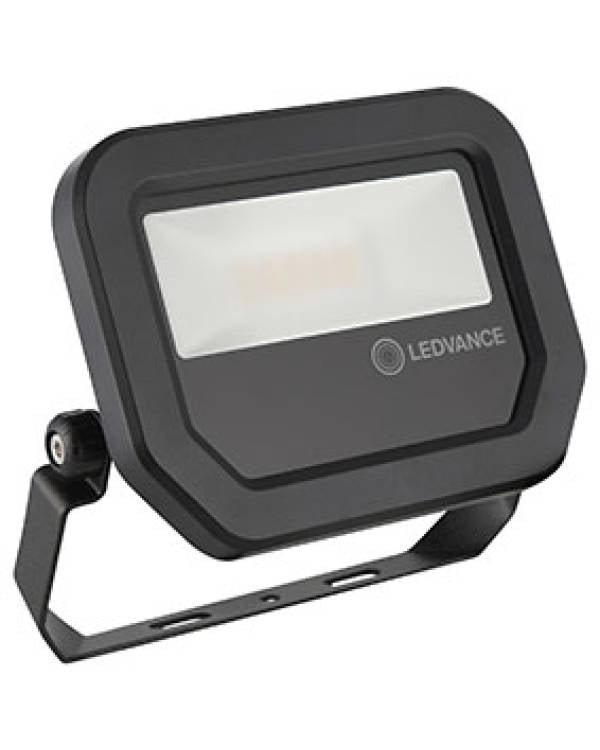 LED FLOOD 240V 4000k 1100lm IP65 BLK 10W