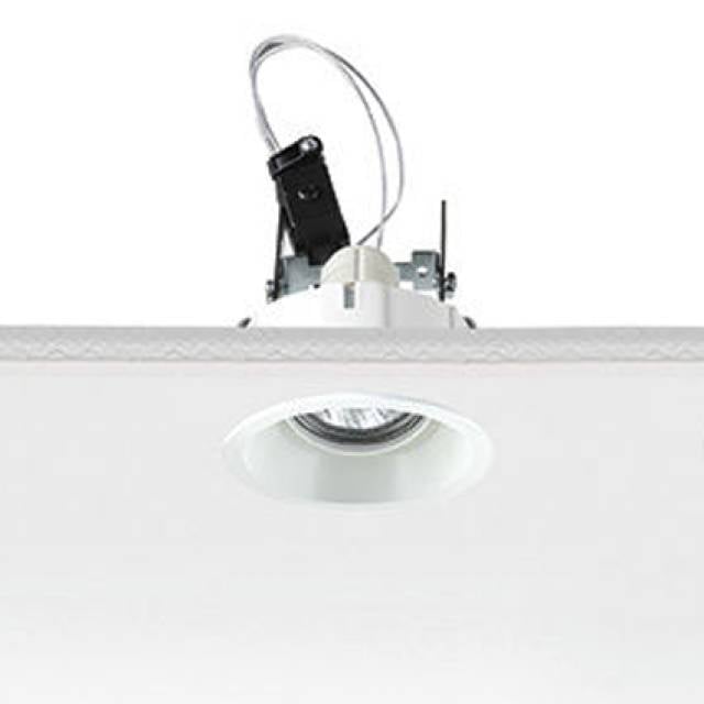 REC DOWNLIGHT RND 51MM WHT GEKO