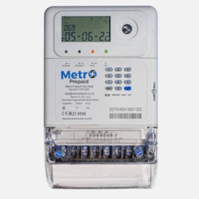 METRO1-3 METRO DIGITAL PREPAID METER 3-Phase