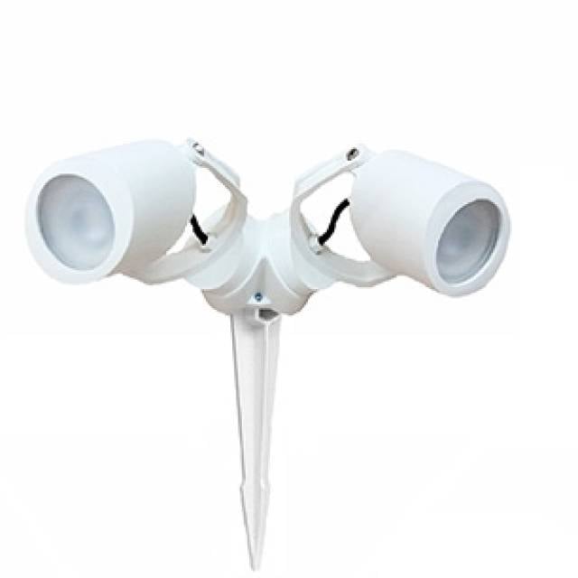 MINITOMMY SPIKE 2L GU10 2x3W CCT IP66 WHT (Bx18)