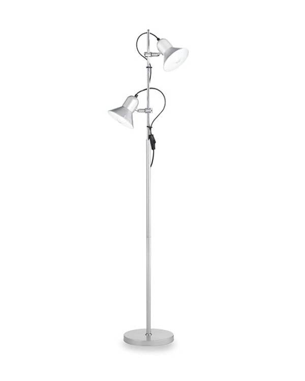 FLOOR LAMP POLLY PT2 E27 2x60w SLV