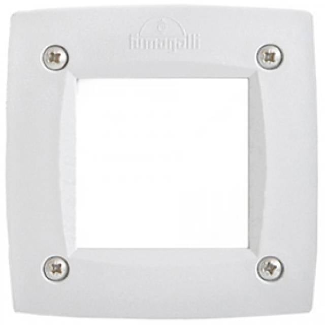 SP FACE PLATE SQUARE for LETI 100 WHT