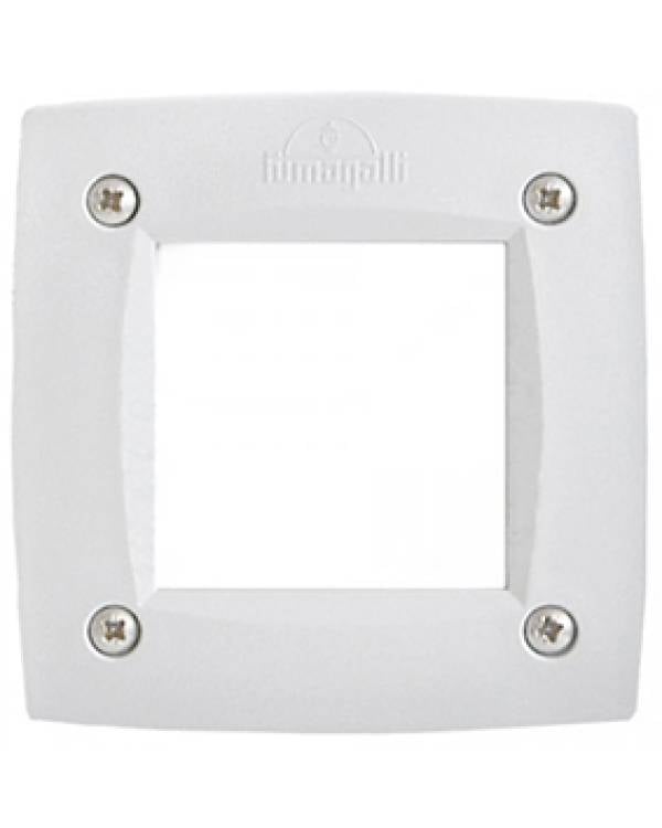 SP FACE PLATE SQUARE for LETI 100 WHT