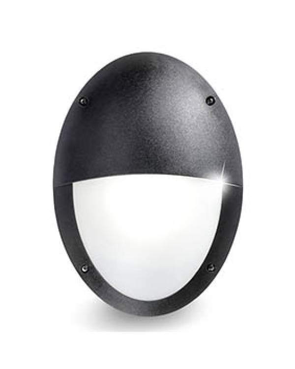 MADDI-VE OVL OPAL E27 60w IP66 BLK (Bx16)