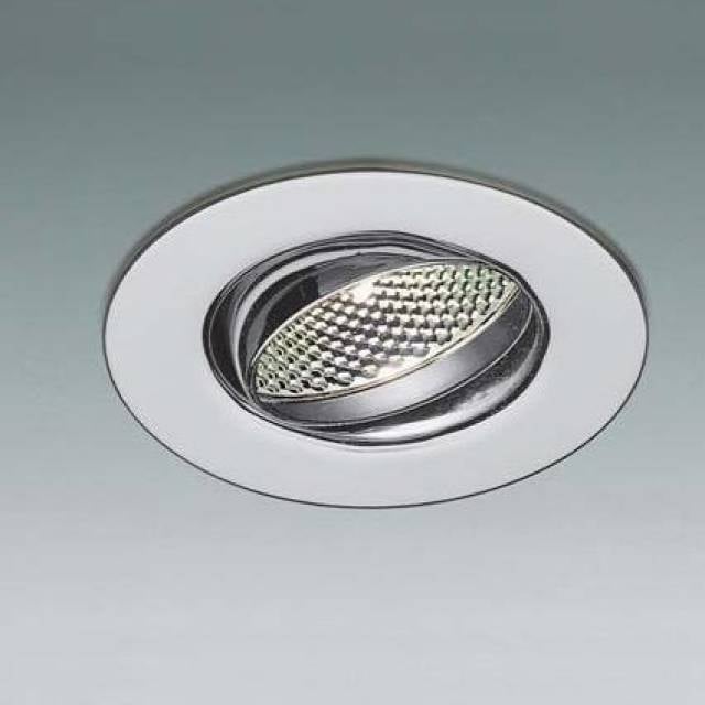 REC DOWNLIGHT RND EYEBALL GU10 CHR