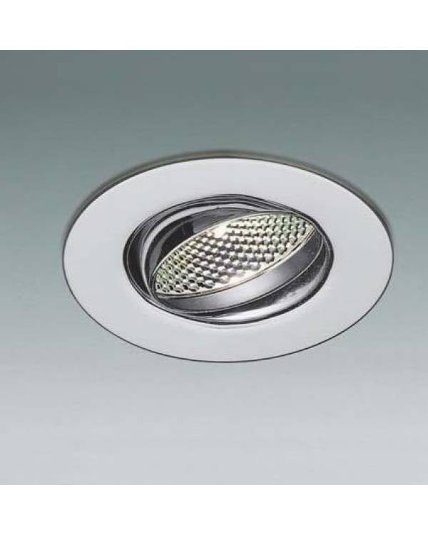 REC DOWNLIGHT RND EYEBALL GU10 CHR