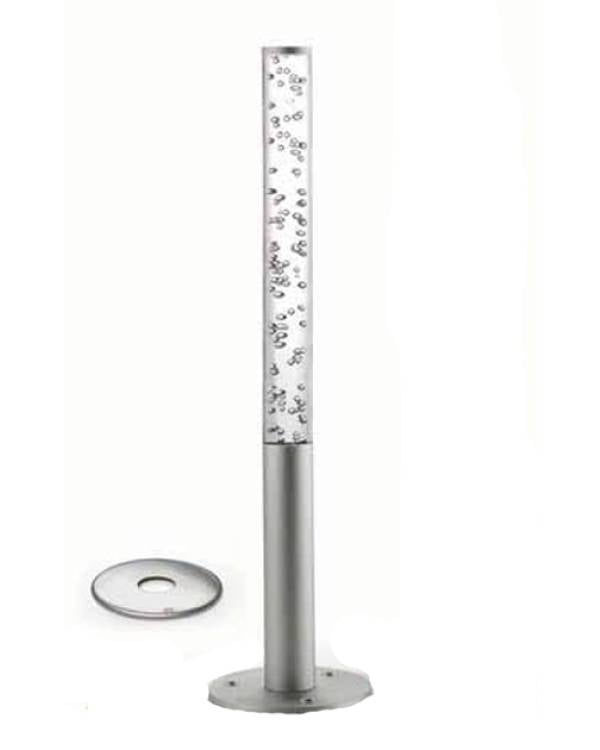 BOLLARD LED BUBBLED 500mA 2W 3700K 80cm GRY IP65