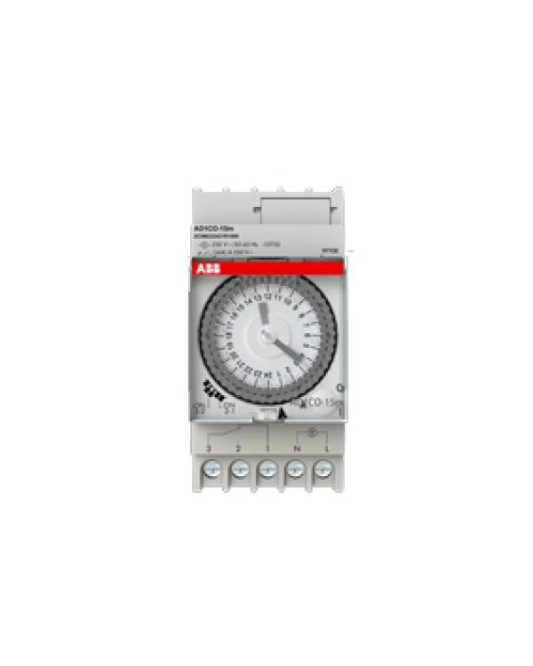 TIME SWITCH AD1CO-15m 24HR 16A DIN 2½MOD ABB