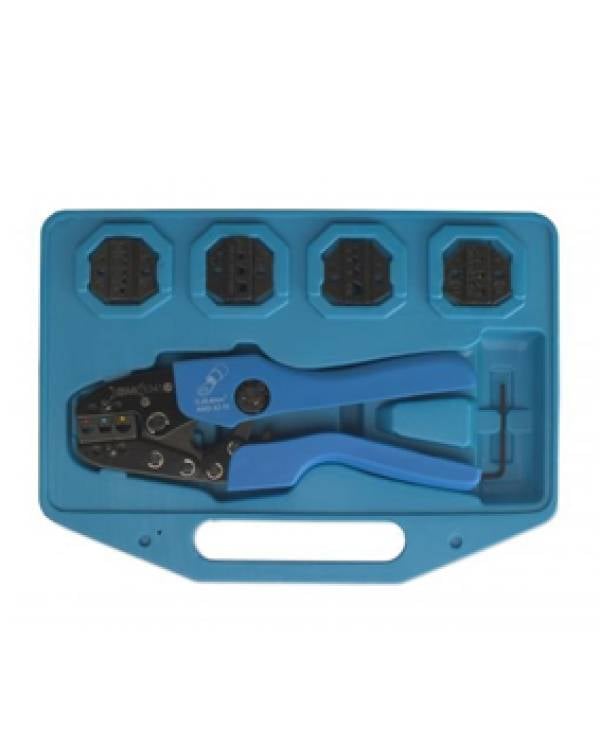 CRIMPING TOOL with 5 DIES