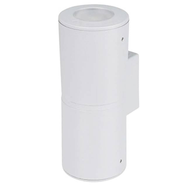FRANCA90 2L WALL GU10 2x3.5w CCTUP & DOWN WHT Bx20