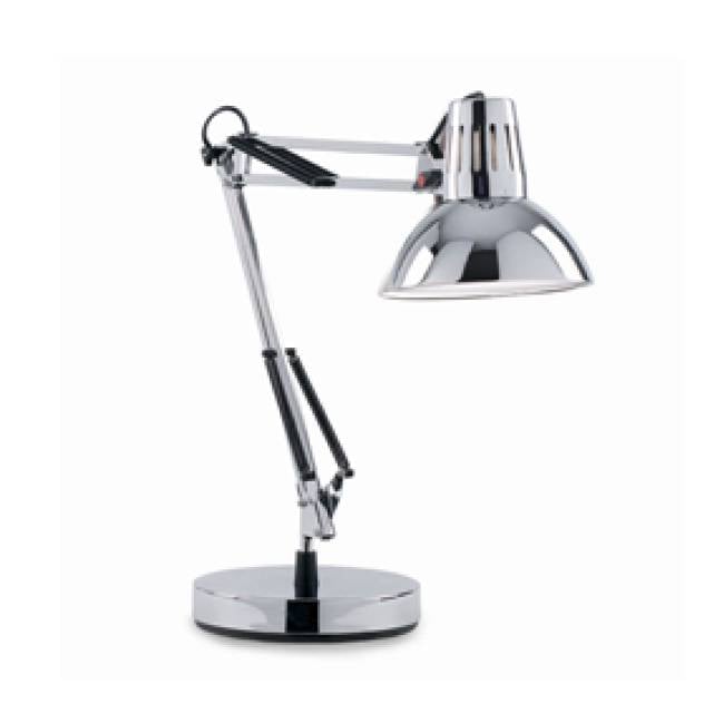 DESK LAMP WALLY TL1 E27 40w CHR