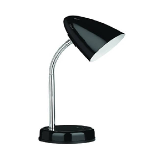 DESK LAMP LLOYTRON E27 40w BLK CHR