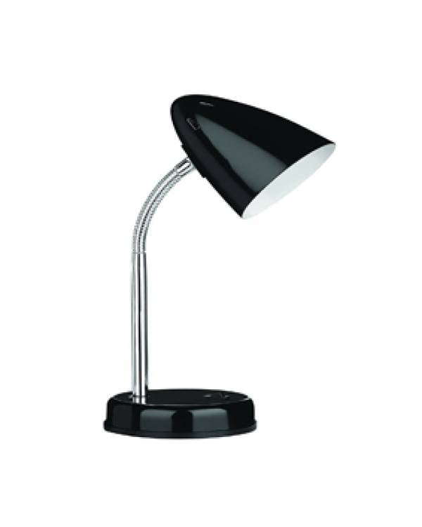 DESK LAMP LLOYTRON E27 40w BLK CHR