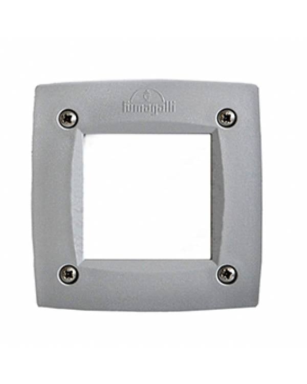 LETI 100 SQ PLAIN GX53 3w CCT OPAL DIF GRY (Bx48)