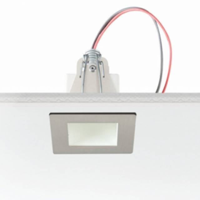 REC SQUARE EDYMINI LED FITT 500mA 2w N/MAT