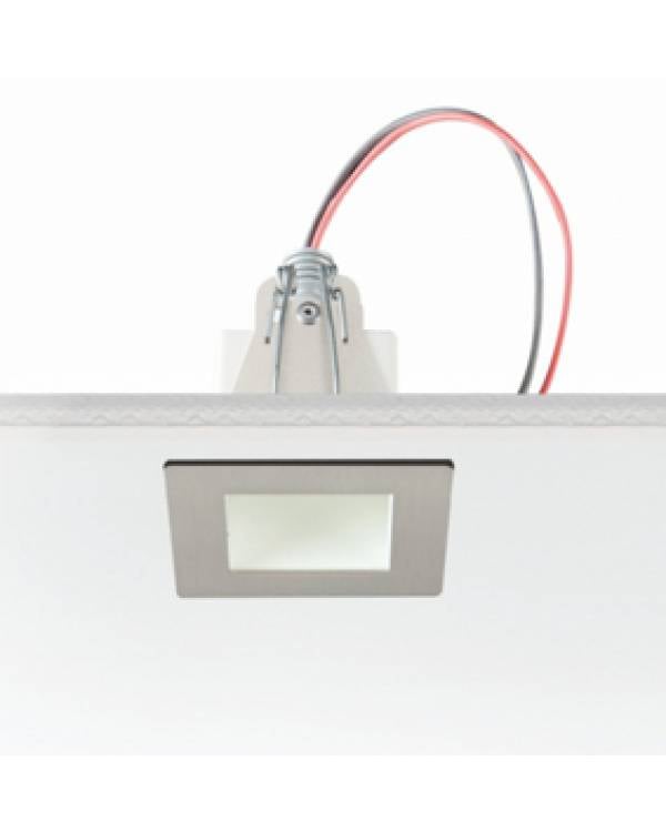 REC SQUARE EDYMINI LED FITT 500mA 2w N/MAT