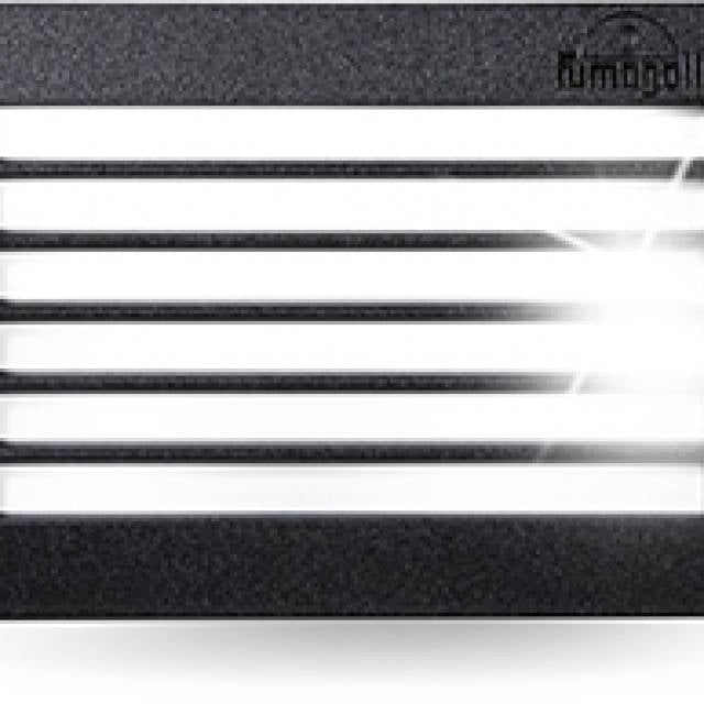 LETI 200 GL RECT HORZ GRD E14 BLK (Bx36)