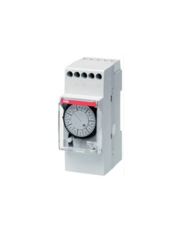 TIME SWITCH AT2E-7R WEEK w/RES 16A DIN 2MOD (Bx1)