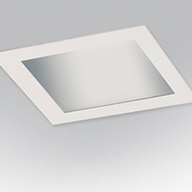 REC SQUARE DELTA FLUO G24q-3 2x26w SLV