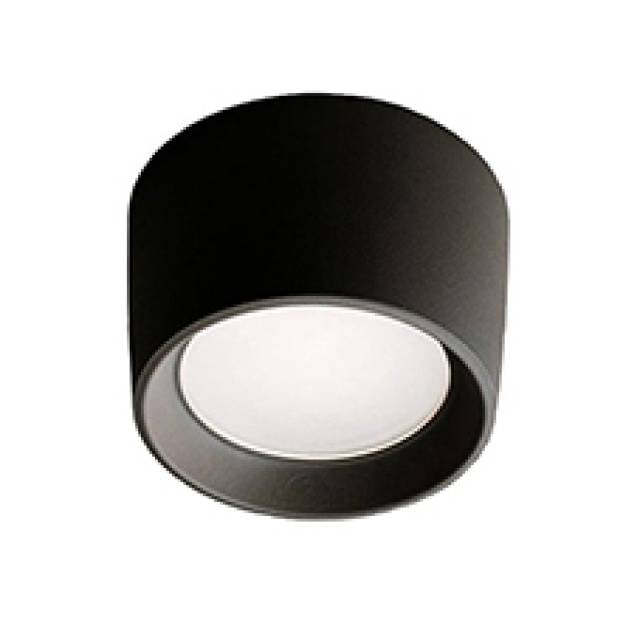 LIVIA 160 CEILING GX53 3w CCT IP55  BLK (Bx18)