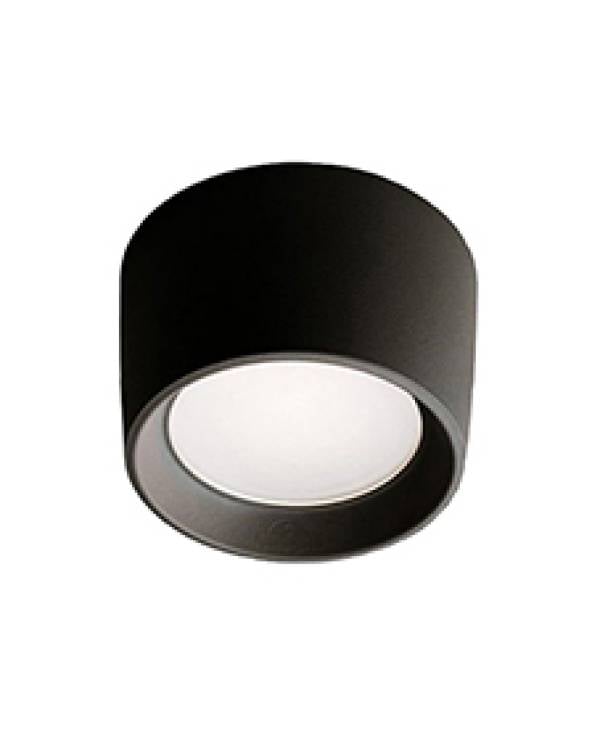 LIVIA 160 CEILING GX53 3w CCT IP55  BLK (Bx18)