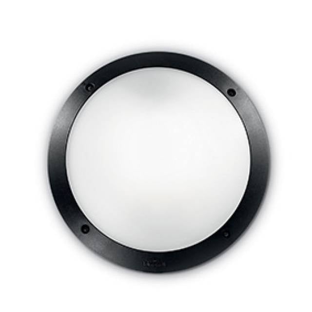 LUCIA RND B/HEAD E27 60w IP66 BLK (Bx16)