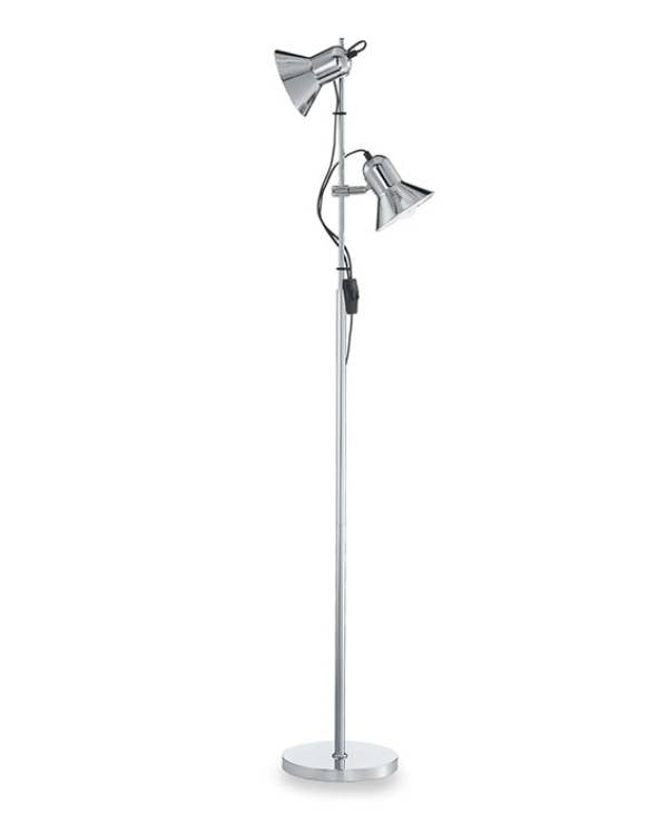 FLOOR LAMP POLLY PT2 E27 2x60w CHR