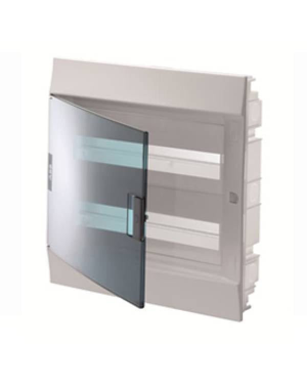 MISTRAL 41F IP41 24 MOD FLUSH T/LID W/E&N ABB