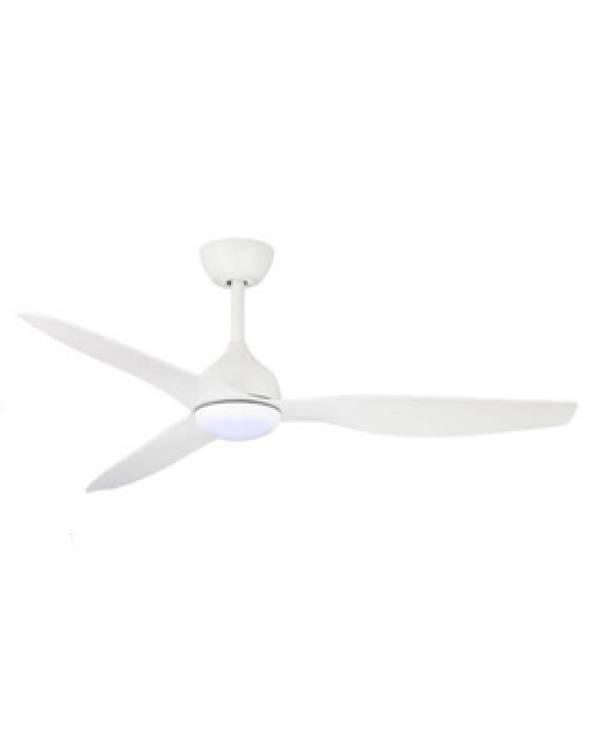 CEIL FAN  HTD-130 DC W/CCT LED WHT w/Remote