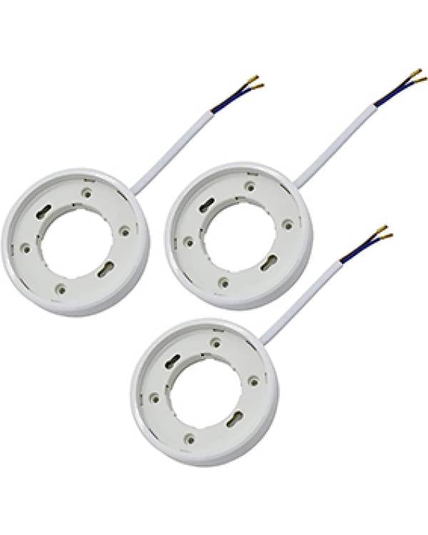 GX53 SPARE LAMP HOLDER SET x 8 HOLDERS