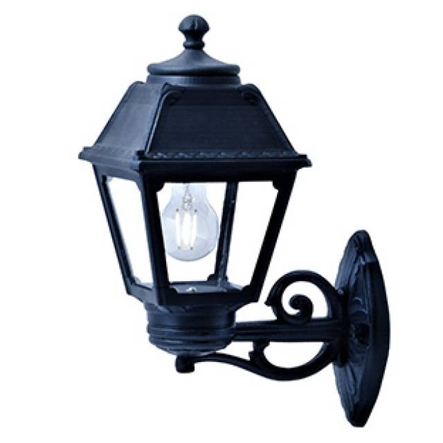 MARY LANT WITH BISSO BRKT 60w E27 BLK IP55 (Bx18)