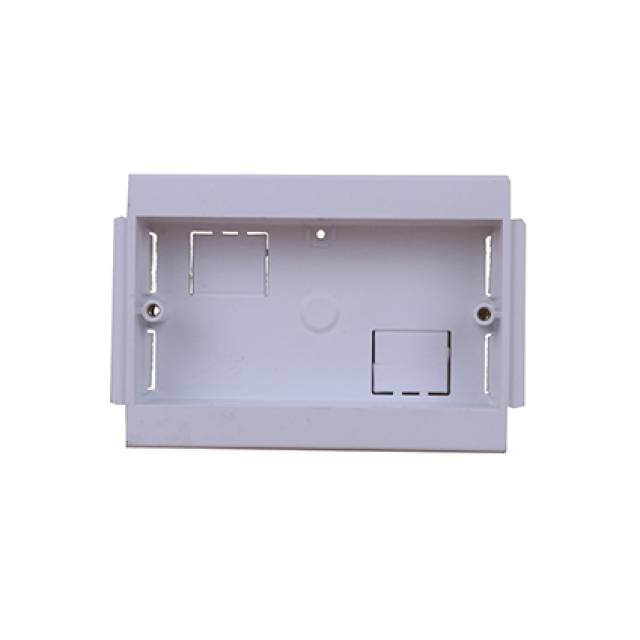 SEGREGATED SOCKET PLATE 2G 100x50 mm (Bx10)