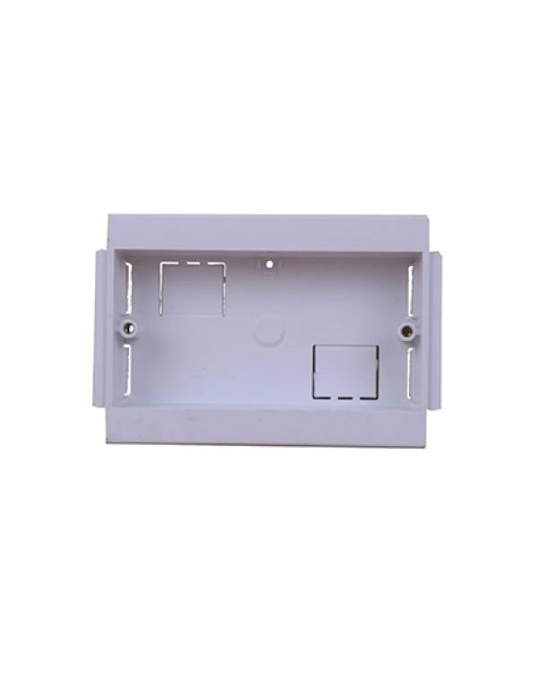 SEGREGATED SOCKET PLATE 2G 100x50 mm (Bx10)