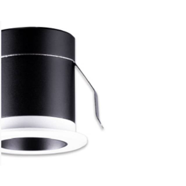 REC DOWNLIGHT LED RND FIXED 3w 10dg 3000K WHT