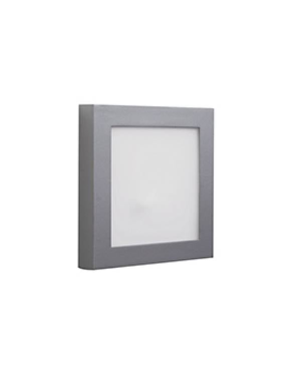 SURF SQUARE LED PANEL 3000K 8W 400LM GRY (Bx20)