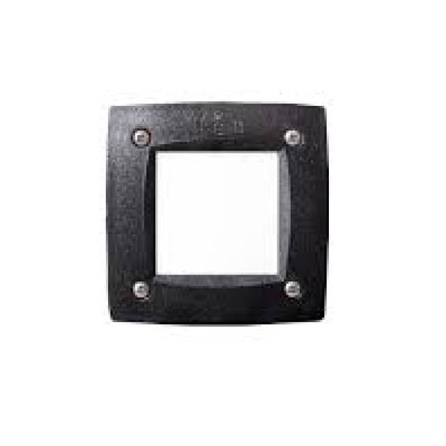 LETI 100 SQ PLAIN GX53 3w CCT OPAL DIF BLK (Bx48)
