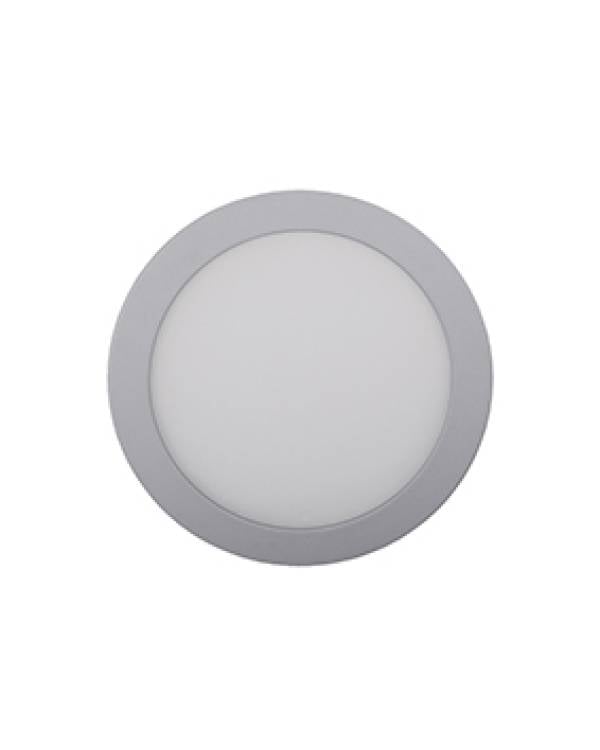 REC ROUND LED PANEL 3000K 15W 1140LM GRY (Bx20)