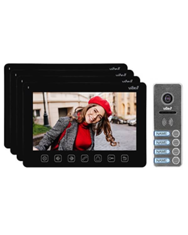 NOVEU MULTI 4 WAY VIDEO HALL PORTER  BLK