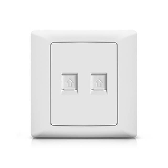 FOXGLO EB WHITE 2G RJ11 TELEPHONE  SOCKET (Bx100