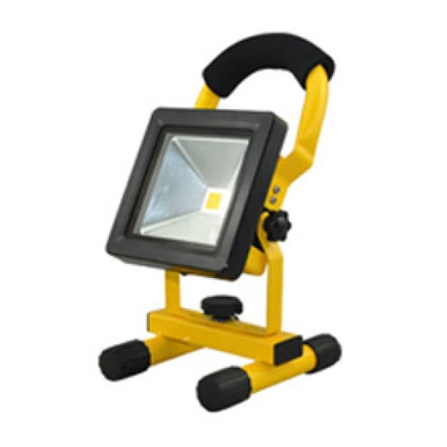 LED 10W RECHARGEABLE FLOOD LIGHT 1000 lm