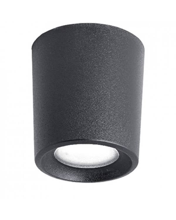 LIVIA 90 CEILING GU10 3.5W CCT  IP55 BLK (Bx30)