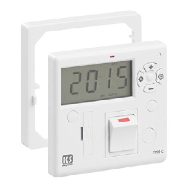 DIGITAL TIME SWITCH WITH FUSE PROTECTION 3x3 BOX