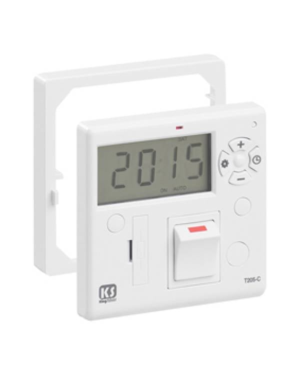 DIGITAL TIME SWITCH WITH FUSE PROTECTION 3x3 BOX