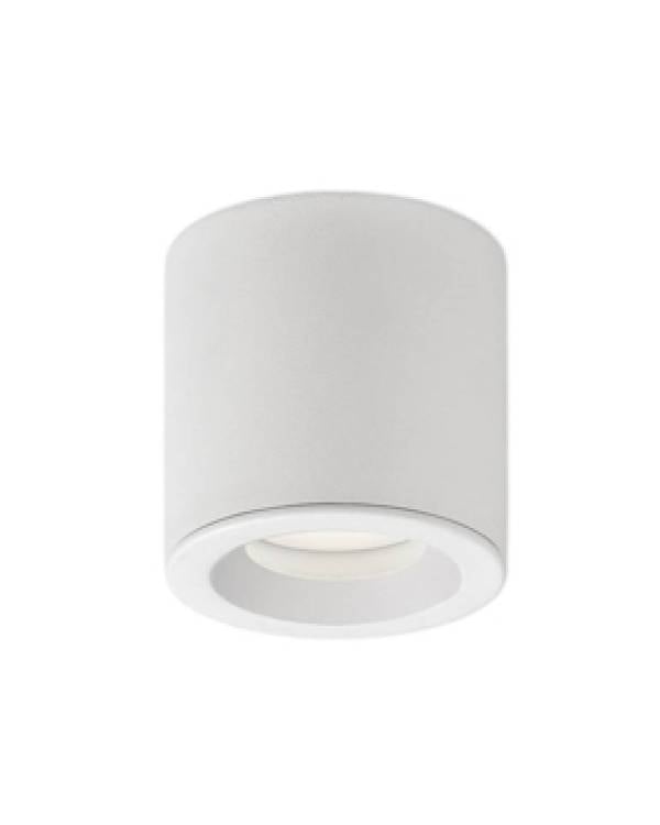 CEILING LIGHT SURF RD VANDUO 1xGU10 DIA 80mm WH