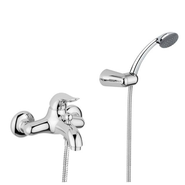 BATH MELODY MIXER SINGLE LEVER SHOWER CHROME