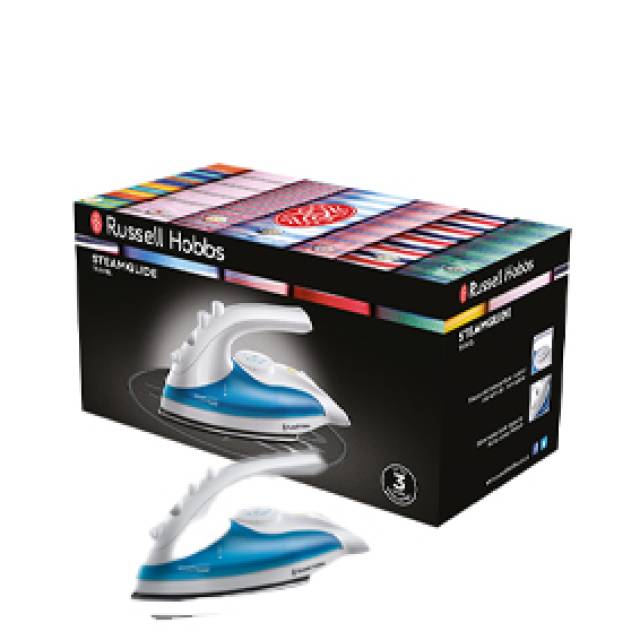 TRAVELLING IRON WITH STEAM 760-830W WHT/BLU