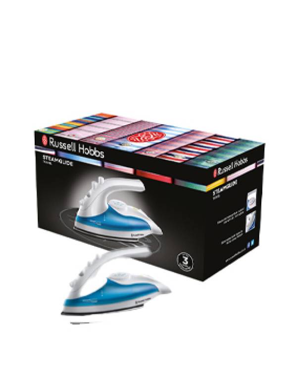 TRAVELLING IRON WITH STEAM 760-830W WHT/BLU